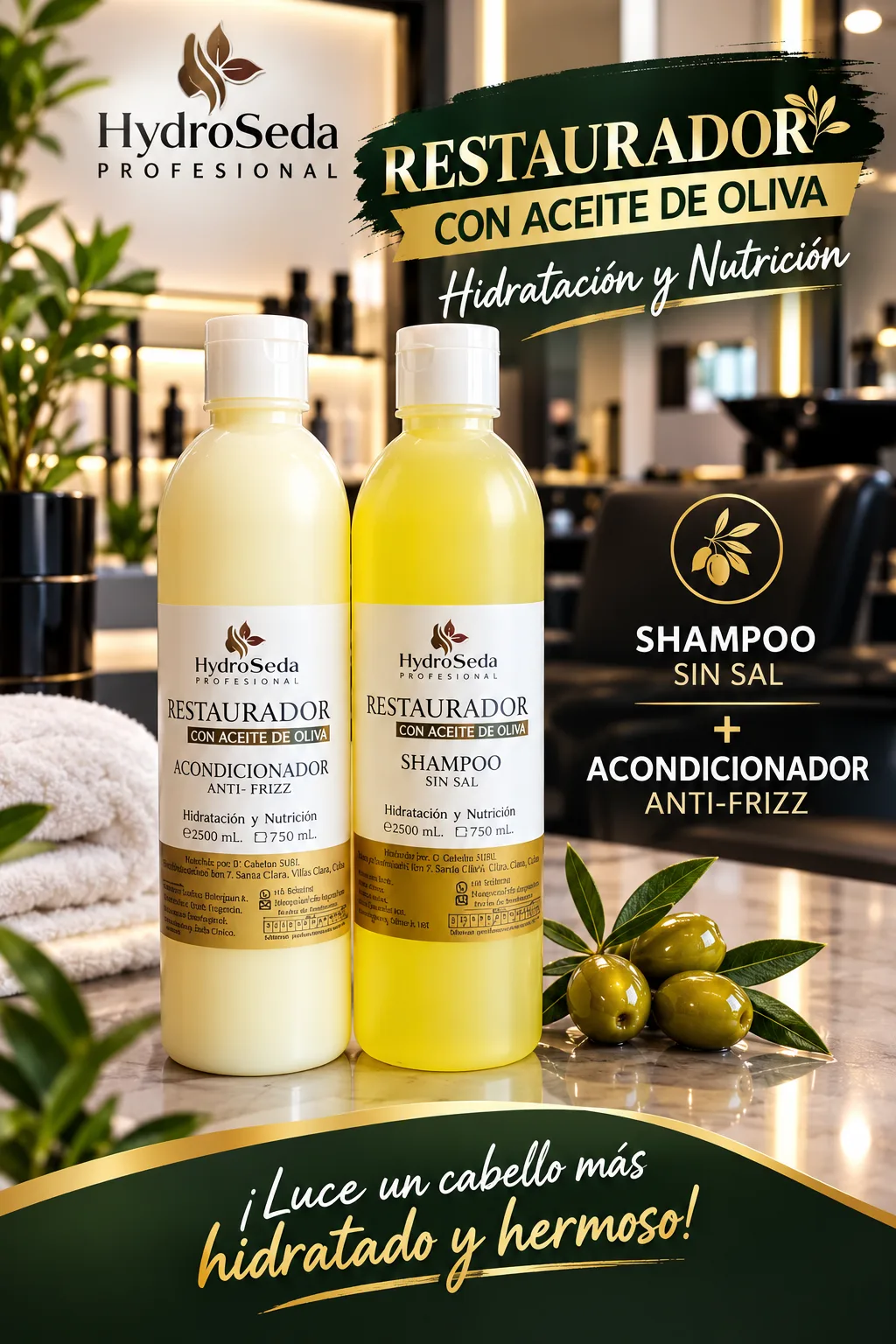 Champú y Acondicionador 