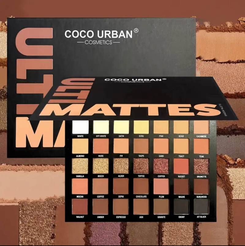 Paleta de Sombras Ulti Mattes Coco Urban