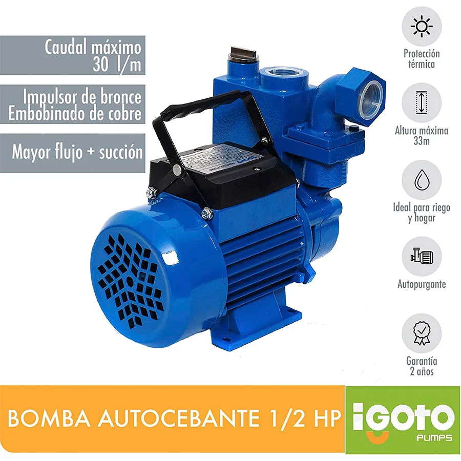 Bomba autosevante Igoto  3