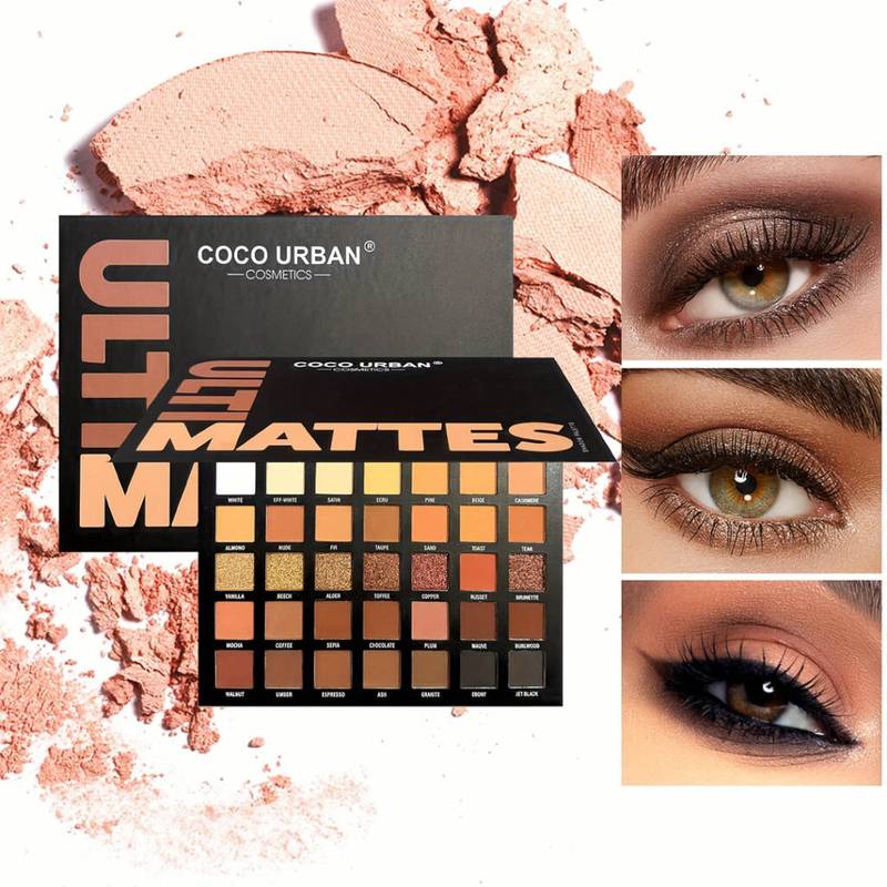 Paleta de Sombras Ulti Mattes Coco Urban 2
