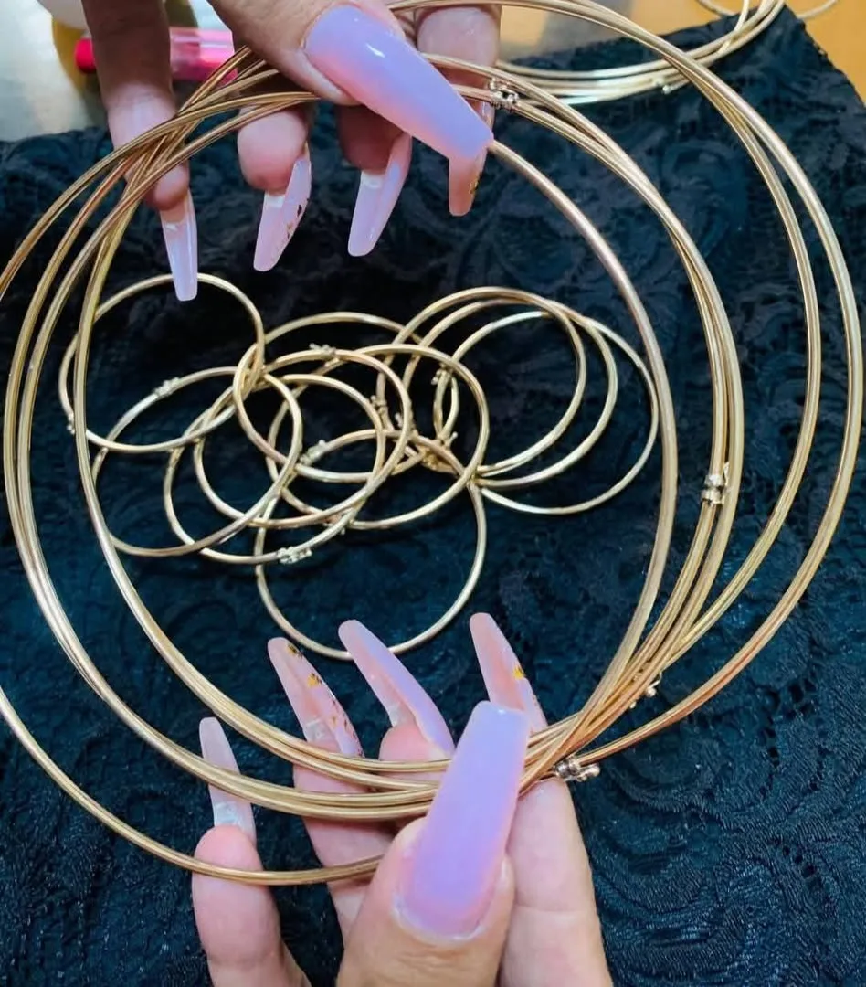 Aros de Cuello,tubo gordo 