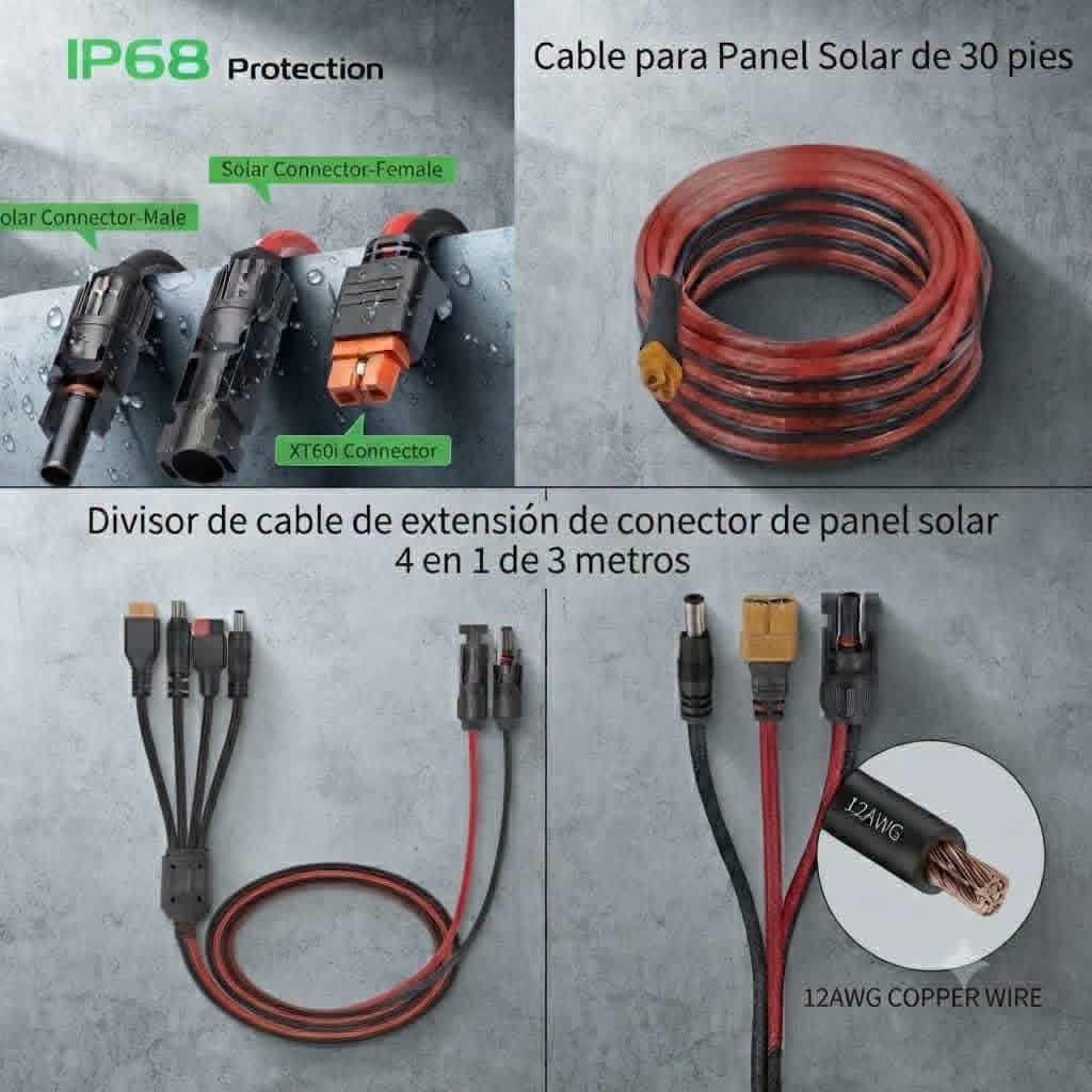 De todo para plantas electricas y conectores paneles entre otros 5
