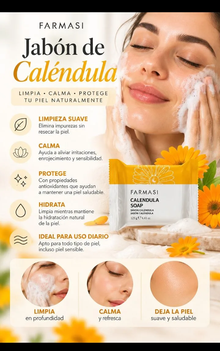Jabón de caléndula