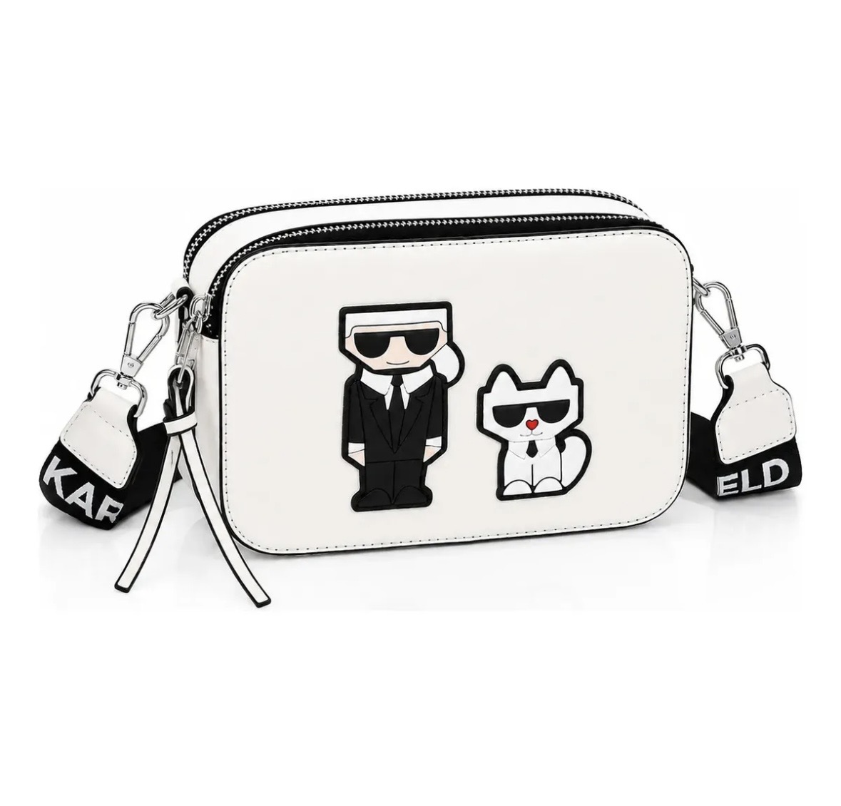 Karl Lagerfeld white/sauare 2